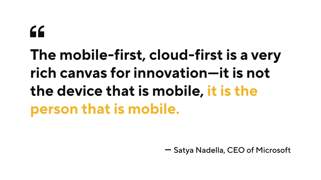 Mobile development