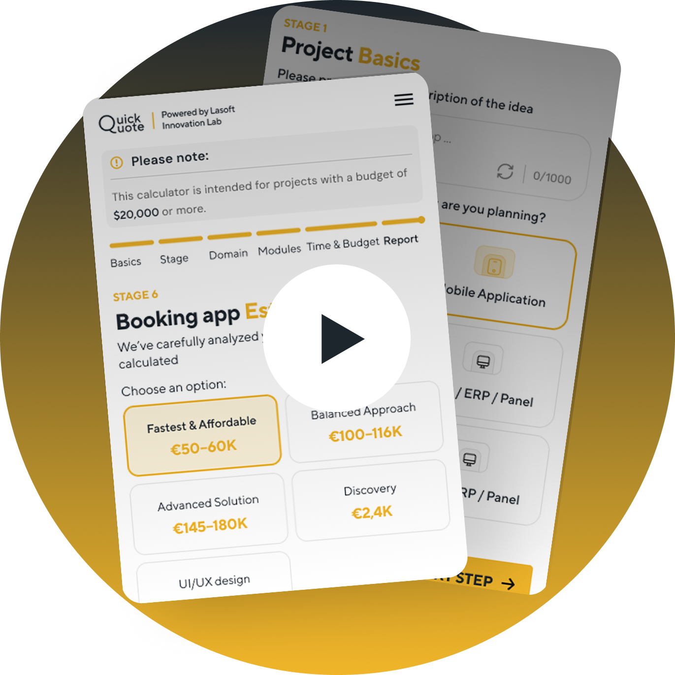 Development System Banner Example Cost Calculator for Software Projects